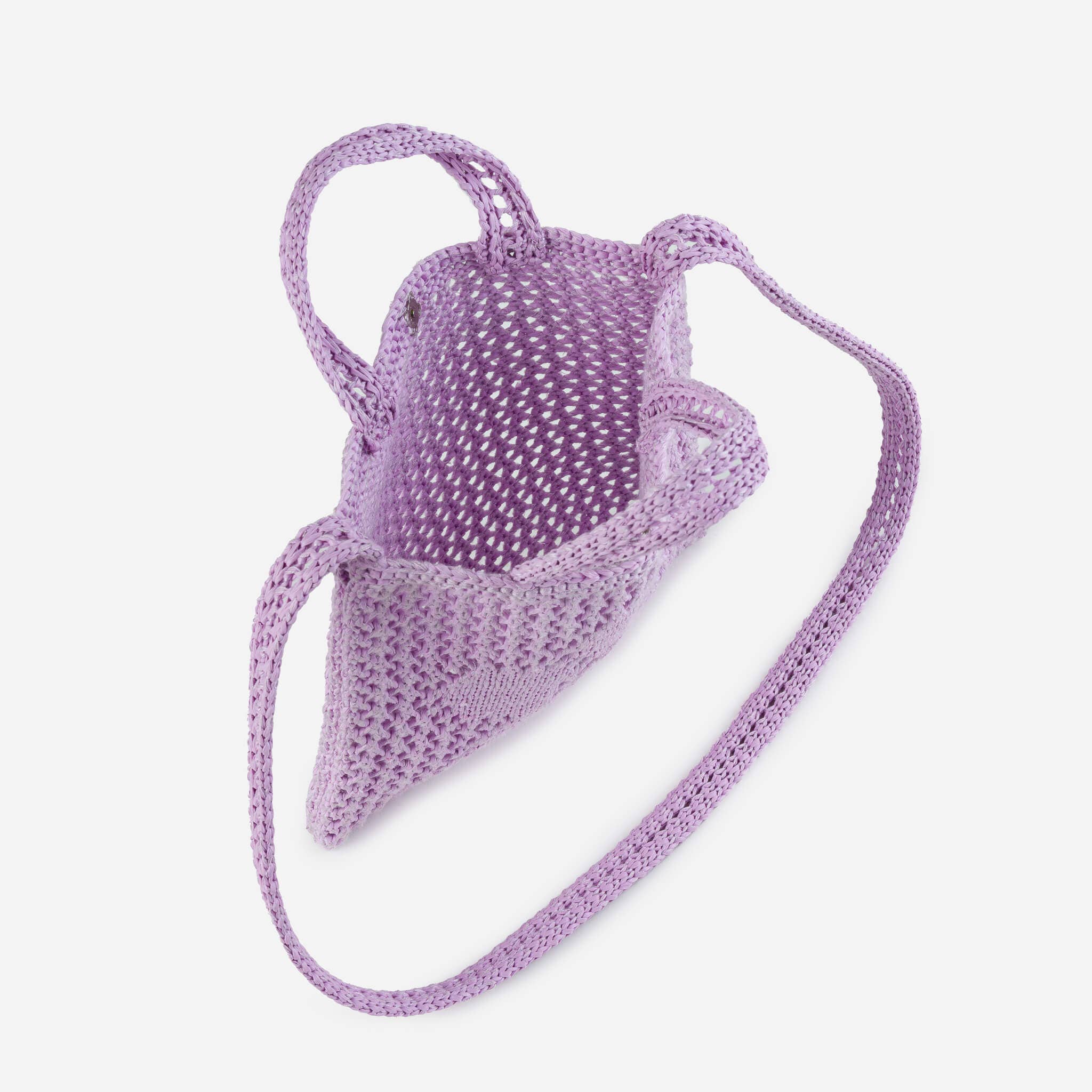 VERLOOP | knits - Wholesale Tote Bag - Women's - Flower Mini Raffia Tote6