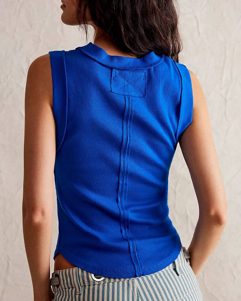 Sweetkama - Wholesale Tank Top - Women's - Ladies Ribbed Sleeveless Tank Top SKT27818