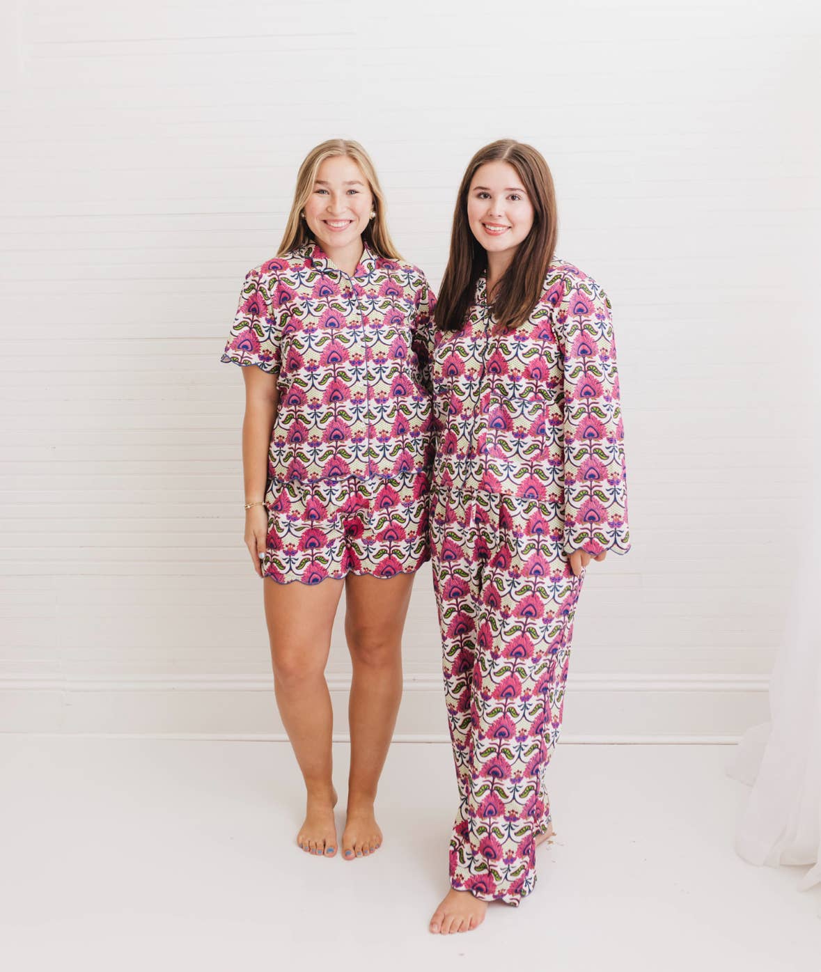 Heart of Grace - Vente Haut et bas de pyjama – femme - Primrose | Ensemble de pyjama Henley2