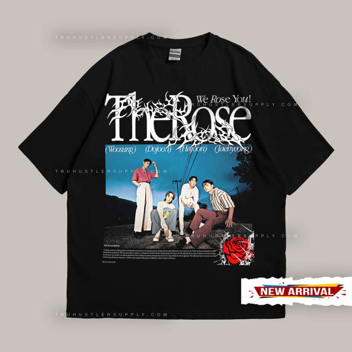 TheKingShirt - Wholesale T-Shirt (Graphic) - Unisex - The Rose Kpop Y2K Sweatshirt We Rose You Fans Tee