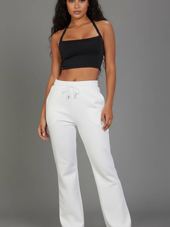 CAPELLA APPAREL – wholesale Mjukis- och joggingbyxor – Dam – Dragsko Waist Slant Pocket Sweatpants18