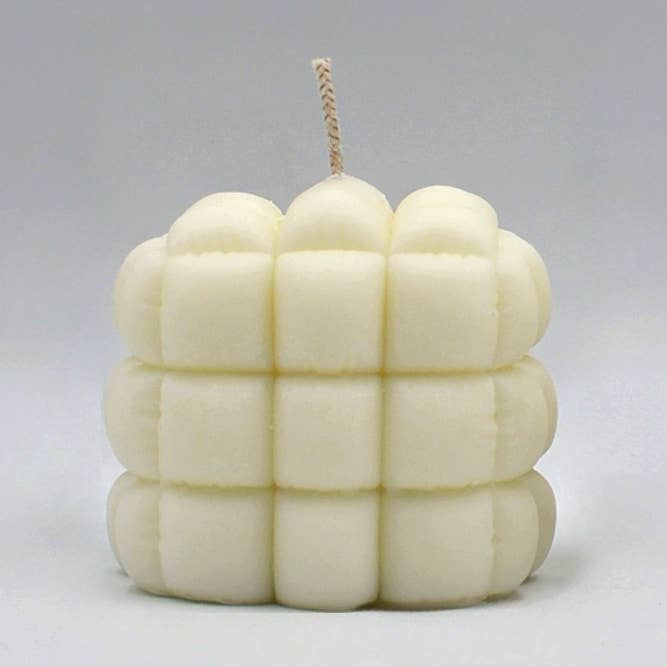 The Mini Puffer Candle for wholesale by Davie Candle Collective