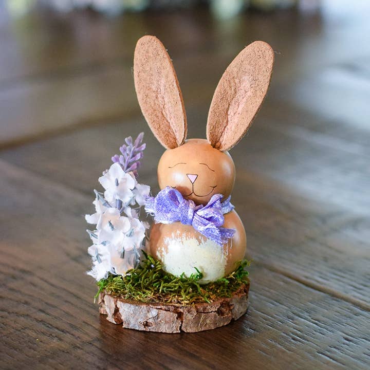 April Bunny Scene for wholesale by Meadowbrooke Gourds