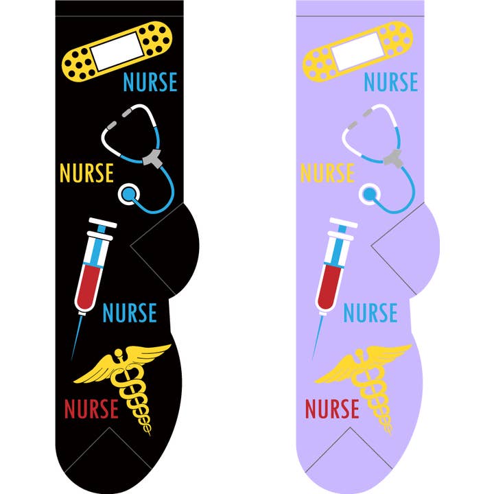 Sjuksköterskestockor för wholesale av FOOZYS Fun Socks