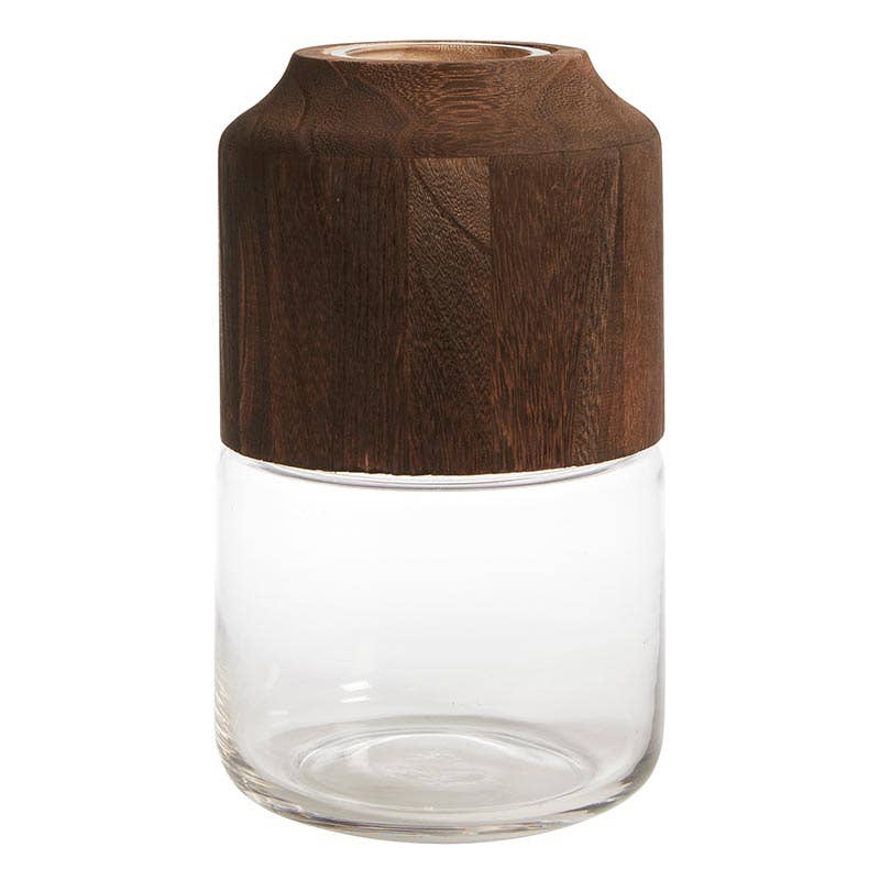47th & Main (Creative Brands) - Wholesale Vase - Wood Accent Vases - Set of 21