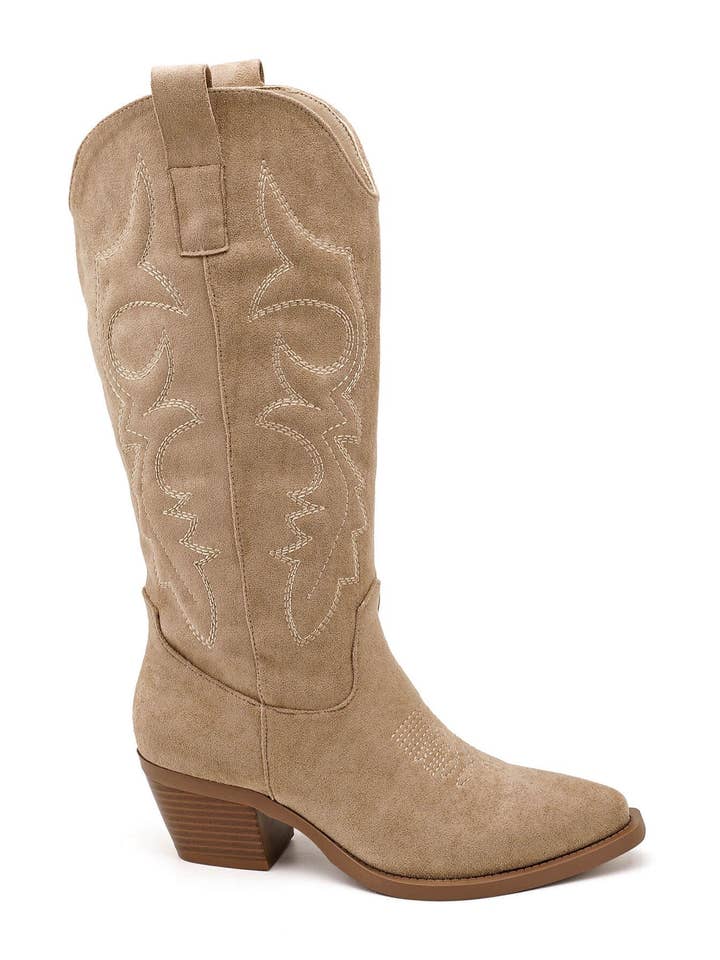 SWEET MAGIC SHOES & BAGS - Wholesale Cowboy Boots - Women's - SUEDE COWBOY BOOT3