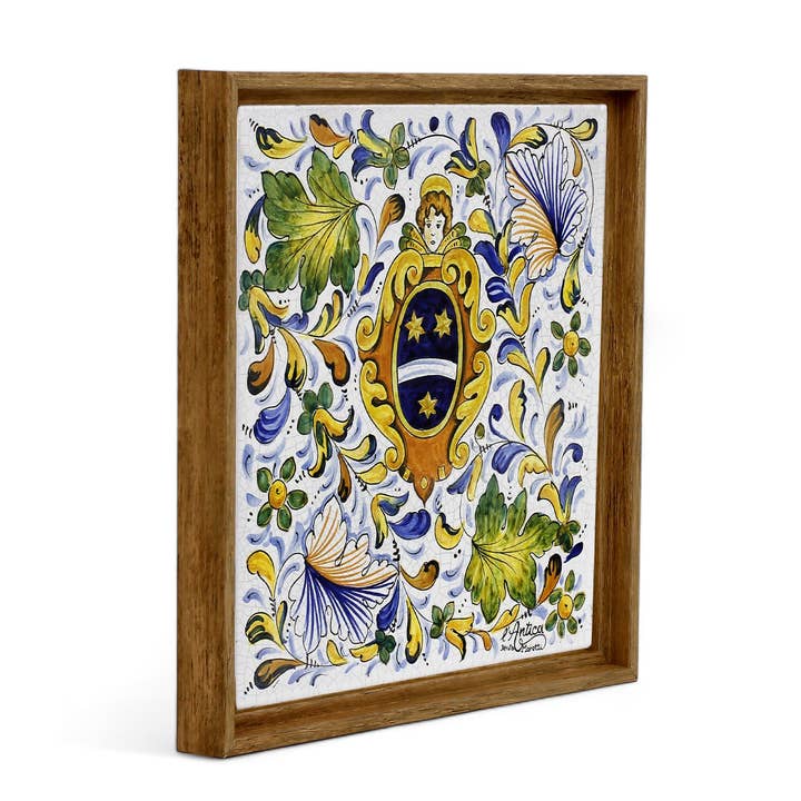 ANTICA DERUTA: Piastrella da Parete in Ceramica Deruta Dipinta a Mano 12" (PT/DR31) per la vendita all'ingrosso da parte di Artistica - Deruta of Italy