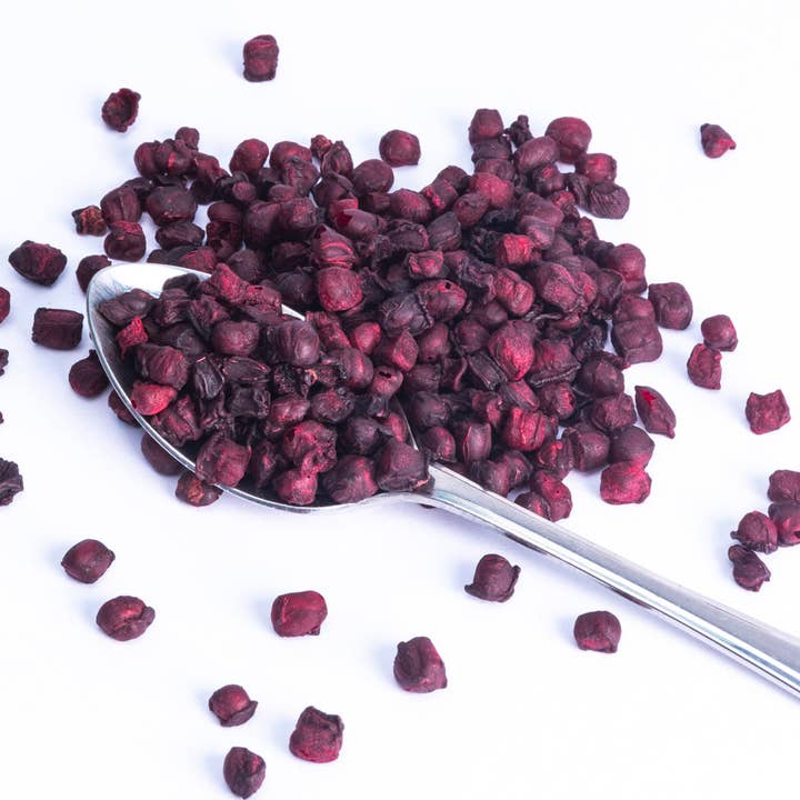 JUX Food – wholesale Dried/dehydrated vegetables – Beetroot (80g), 100% Natural Freeze-Dried Chopped Beetroot1