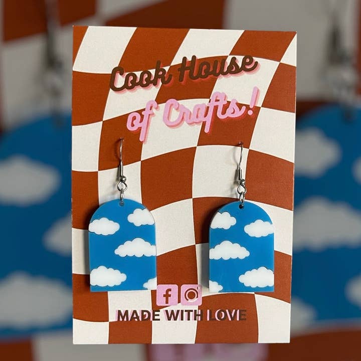 Skyline Serenity Earrings for wholesale by Cook House Of Crafts