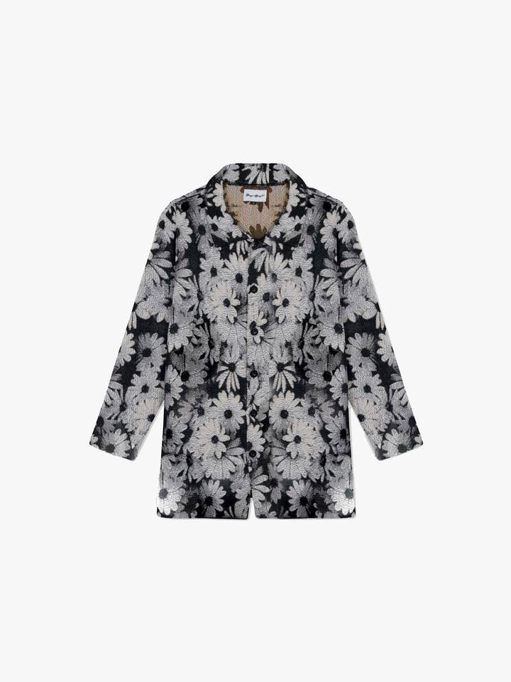 FUNERAL APPAREL – wholesale Rock - Dam – Blommig kappa