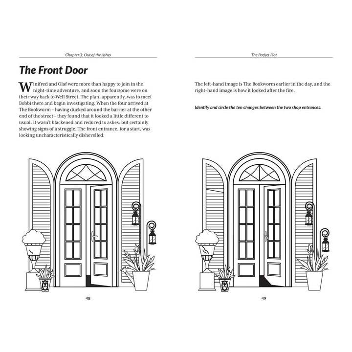 Simon & Schuster - Wholesale Coloring & Activity Book - Adult - Murder Mystery Club Puzzle Book by Gareth Moore3