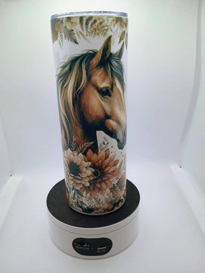 20 oz tumbler~Horse for wholesale by Creations by Pamela V