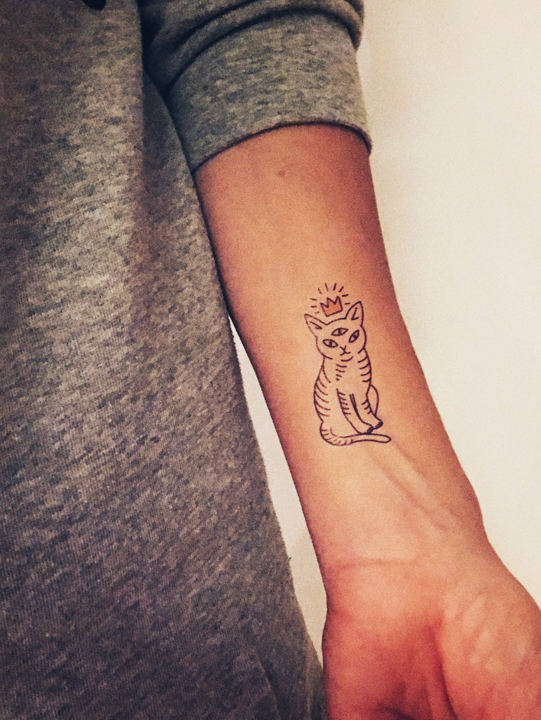 Les Tatoués - Wholesale Temporary Tattoo - Kids - The Little Cat - Temporary Tattoos1