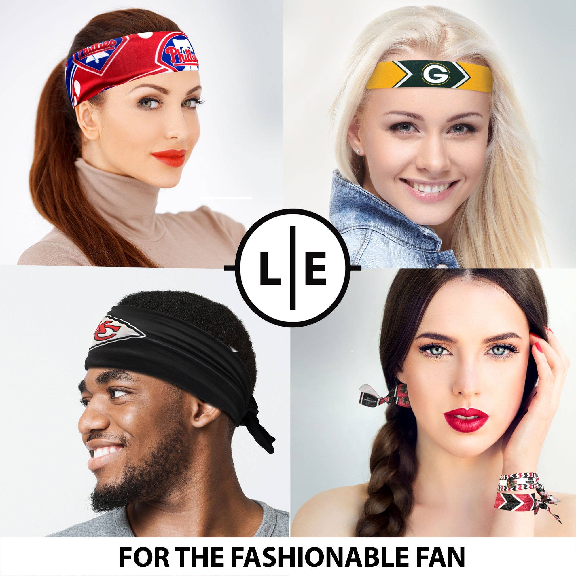 Little Earth Productions - Wholesale Hair Clip - Women's - NFL New Orleans Saints Team Hair Claw Set3