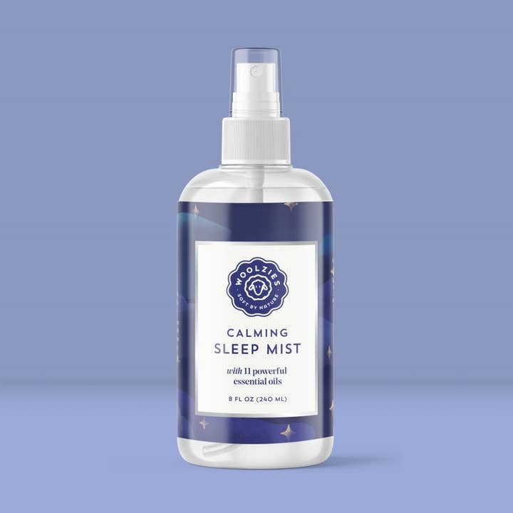 Calming Sleep Mist 8oz for wholesale by Woolzies
