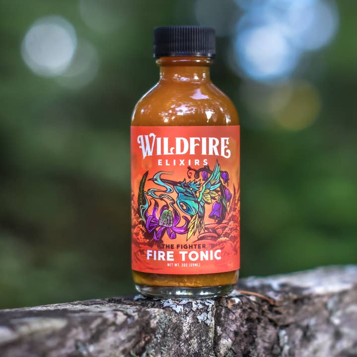 Wildfire Elixirs - Wholesale Elixir - Fire Tonic - The Fighter 2oz1