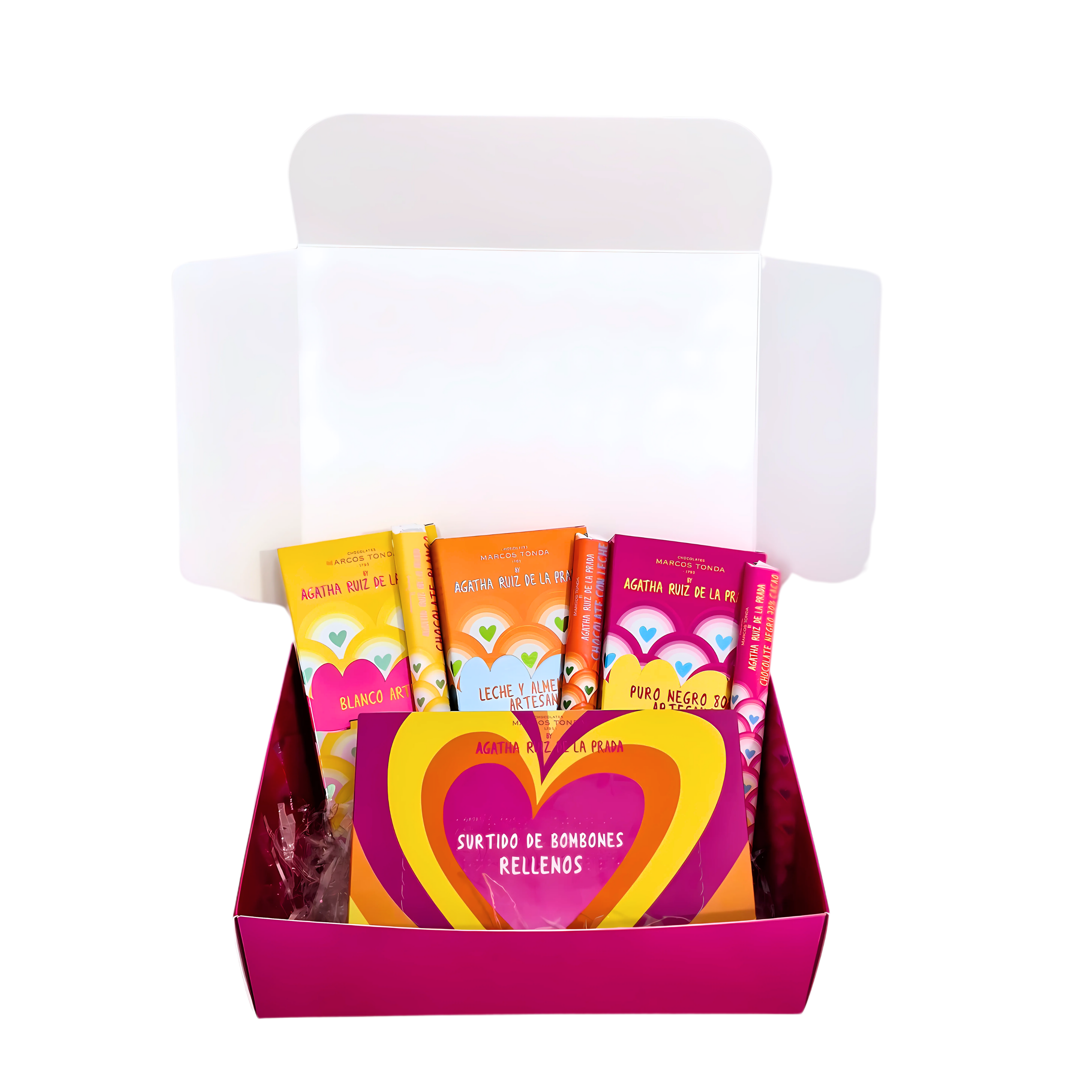 Chocolates Marcos Tonda - Venta al por mayor Caja de bombones - Lote Chocolates Agatha Ruiz de la Prada1