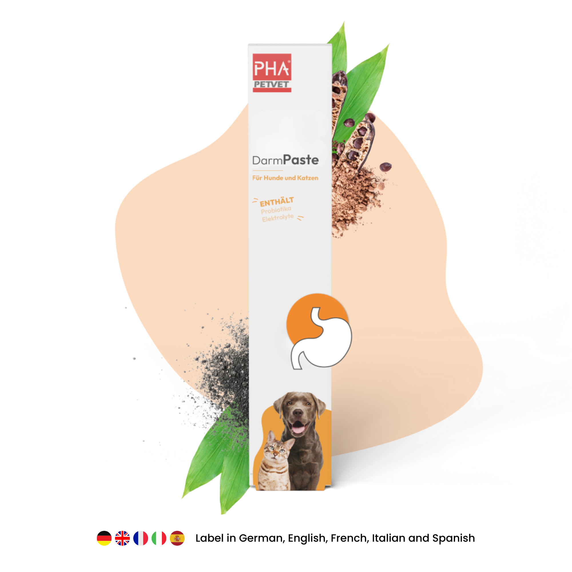 Kauartikel.com GmbH – wholesale Kosttillskott för husdjur - Katt och hund – PHA tarmgelé för hundar och katter 15 ml0