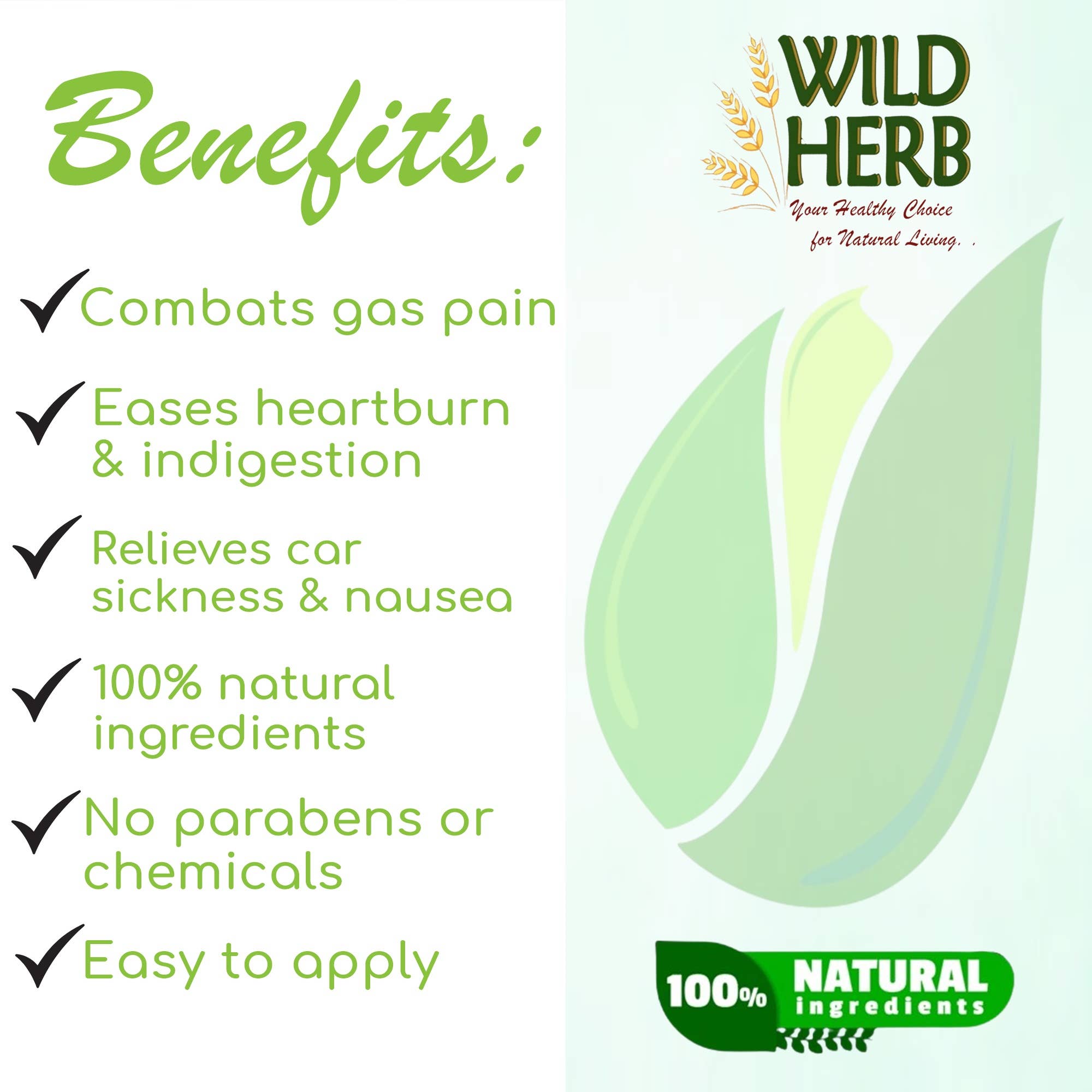 Wild Herb Soap Co – Óleo essencial por atacado – Esfoliação Estomacal: Indigestão com Gás Natural Azia e Náuseas 2