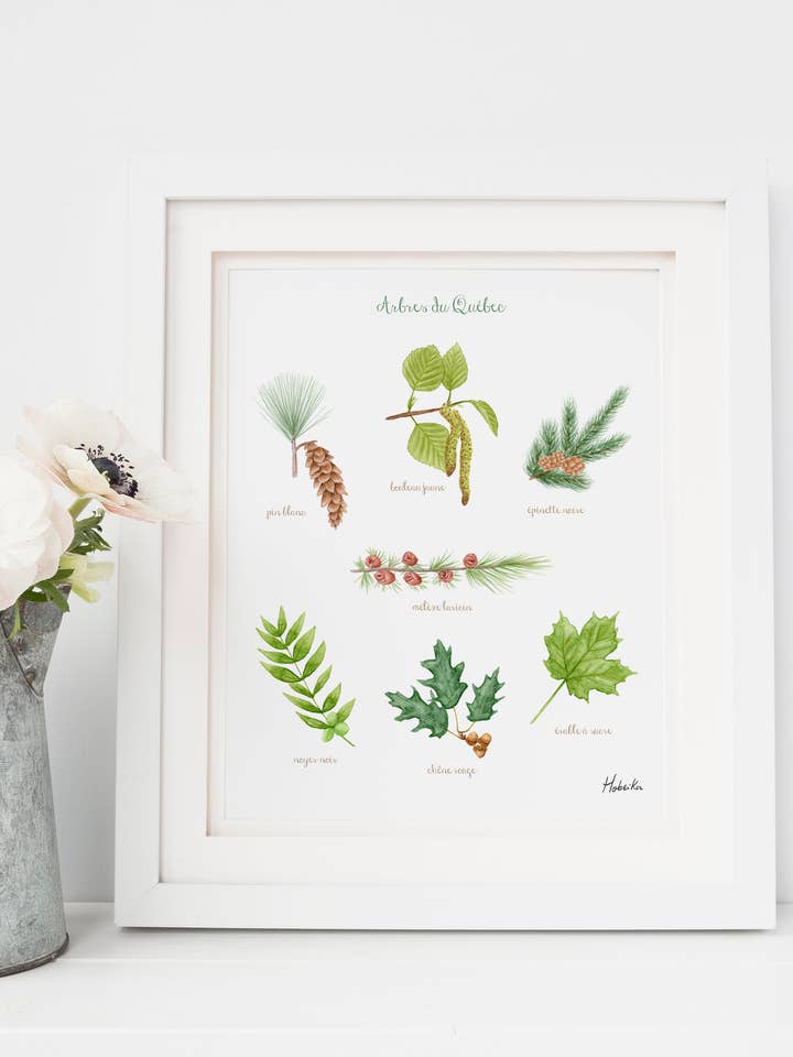 Arboretum, Impression artistique pour la vente par Hobeika Art