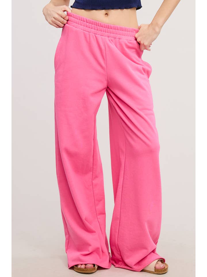 Mimosa - Wholesale Lounge Sweatpants/Joggers - Women's - Wide Leg Cotton Jogger Sweatpants43