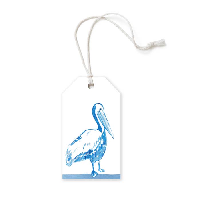 Pelican Gift Tags - Set of 12 for wholesale by MALWEST design