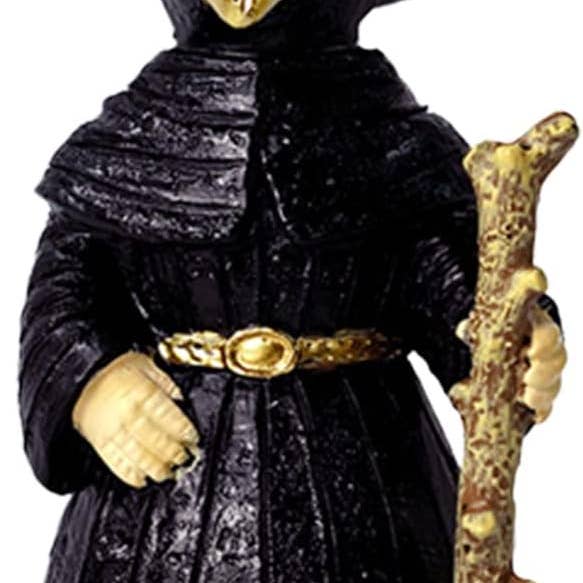 Magnifique Hearts - Wholesale Incense Holder - Plague Doctor Cone Incense Burner – Gothic Crow Man, 4''7