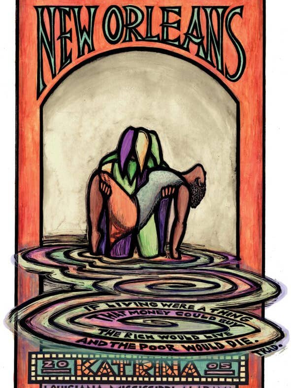 Katrina (Affiche) pour la vente par Ricardo Levins Morales Art Studio