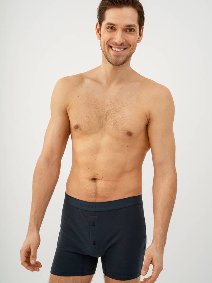 Herren-Slim-Fit-Boxershorts aus Bio-Baumwolle für den Großhandel von linenease
