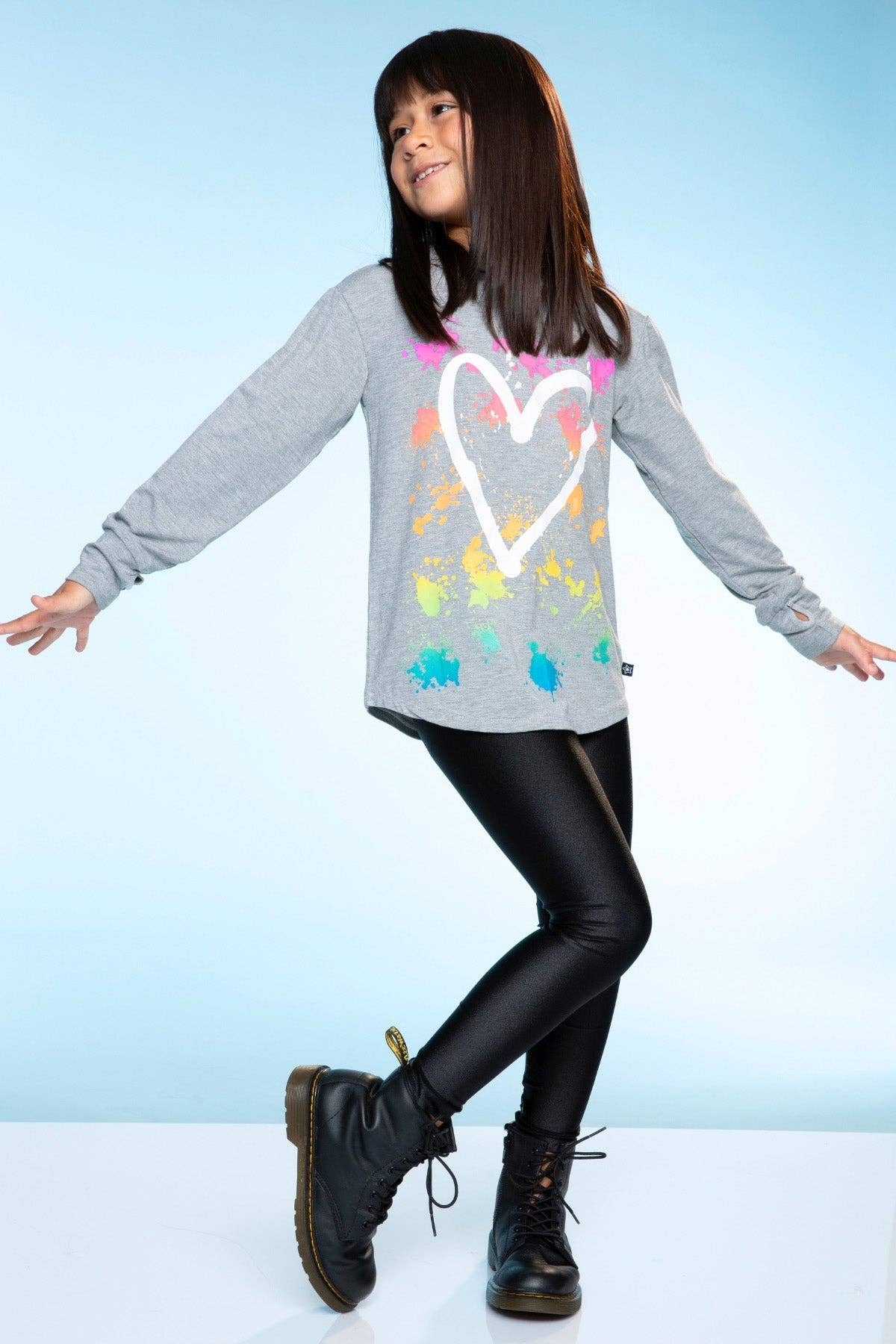 PixieLane – Großhandel Hoodie – Kinder – Modal-Strickpullover mit Kapuze und Daumenlöchern7