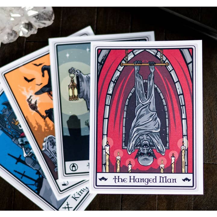 Spooky Cat Press - Wholesale Tarot Cards - The Hanged Man Tarot Card