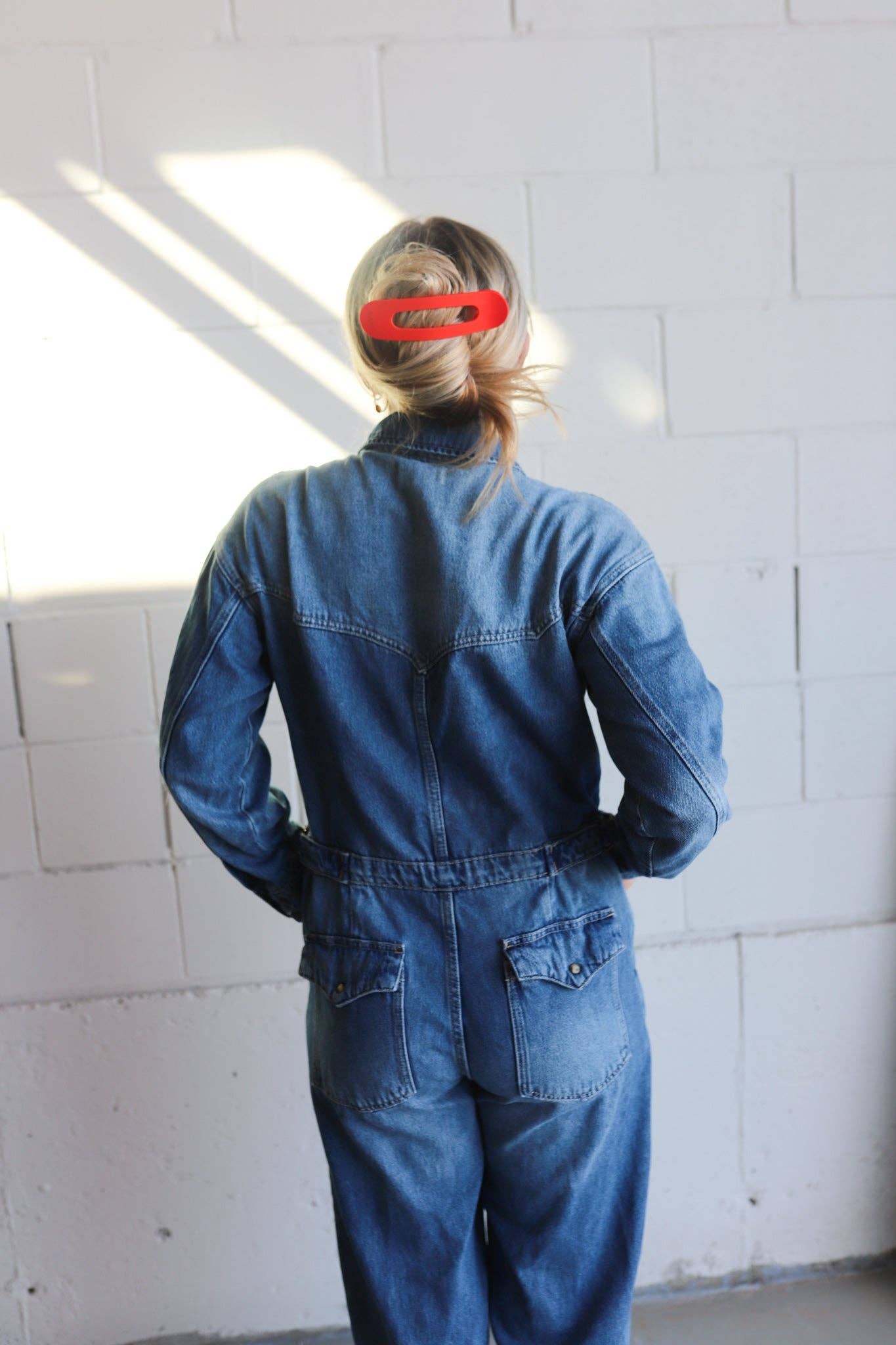 KAXI - Wholesale Hair Clip - Women's - OVERSIZED LAY DOWN CLAWS ( 33 COLORS )47