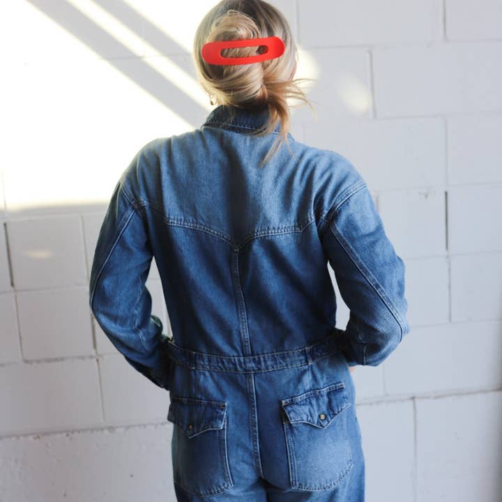 KAXI - Wholesale Hair Clip - Women's - OVERSIZED LAY DOWN CLAWS ( 33 COLORS )47