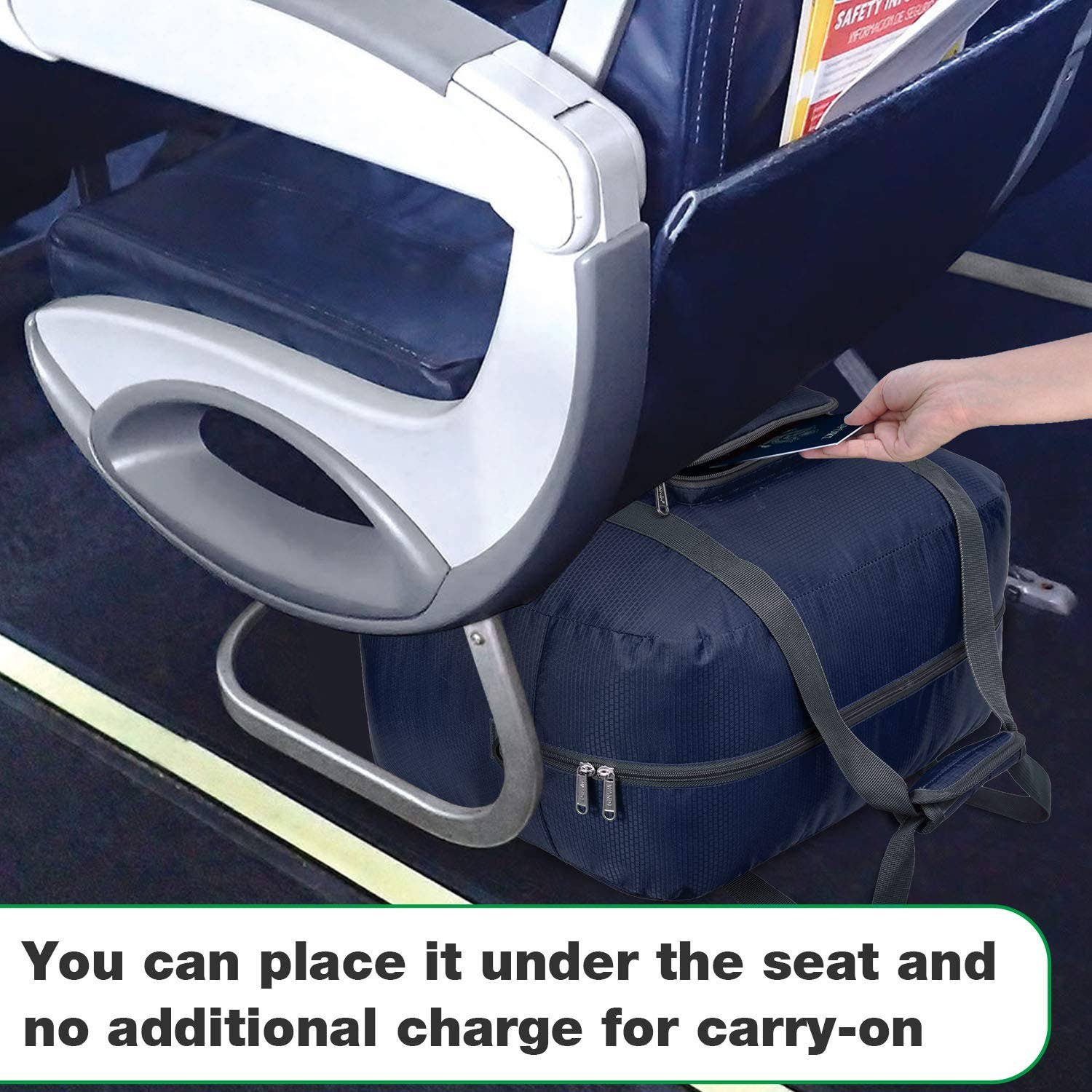 wandf – wholesale Duffelväskor – Unisex – Hopfällbar 30 L reseväska, weekenderväska 45 cm19