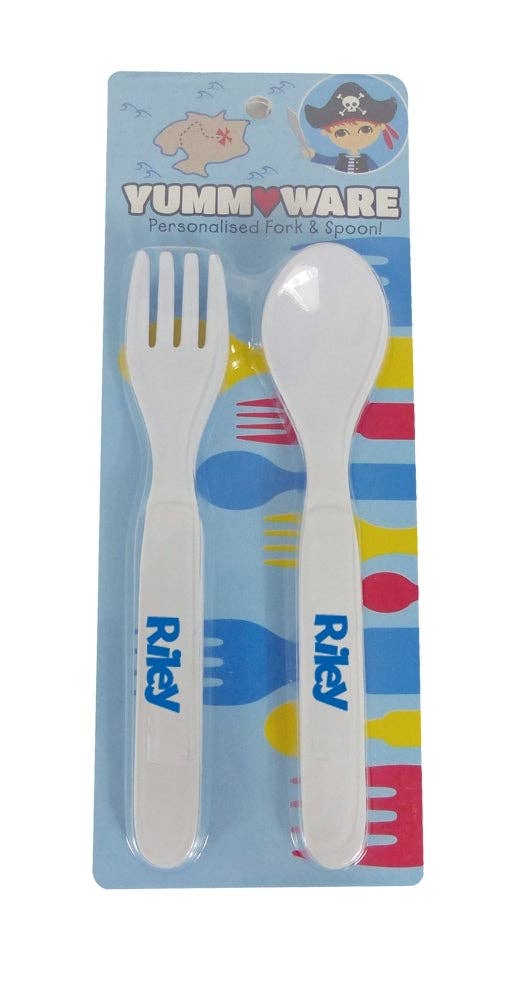 Instant Gifts International – Großhandel Besteckset – Kind & Baby – Melaminbesteck - Namen76