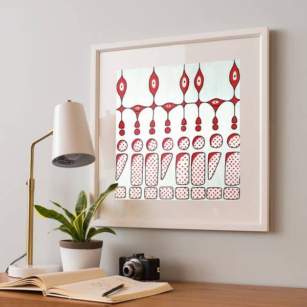Retinal Cells Print for wholesale by Kella L. Vangsness Art