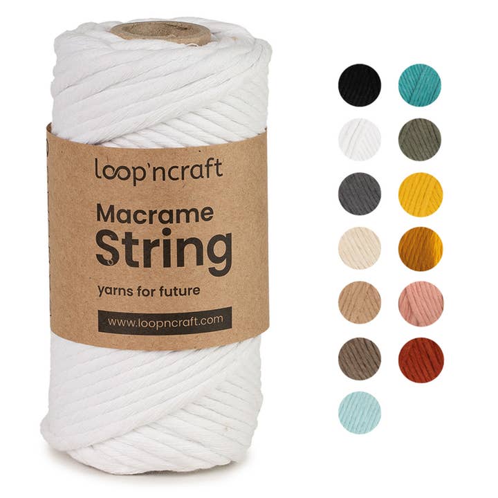 Loop'ncraft - Wholesale Craft Supplies - Macrame String 5mm - 330g2