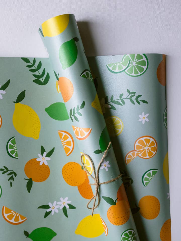 Driedubbele Citrus Inpakpapier voor wholesale door Brittany Fan
