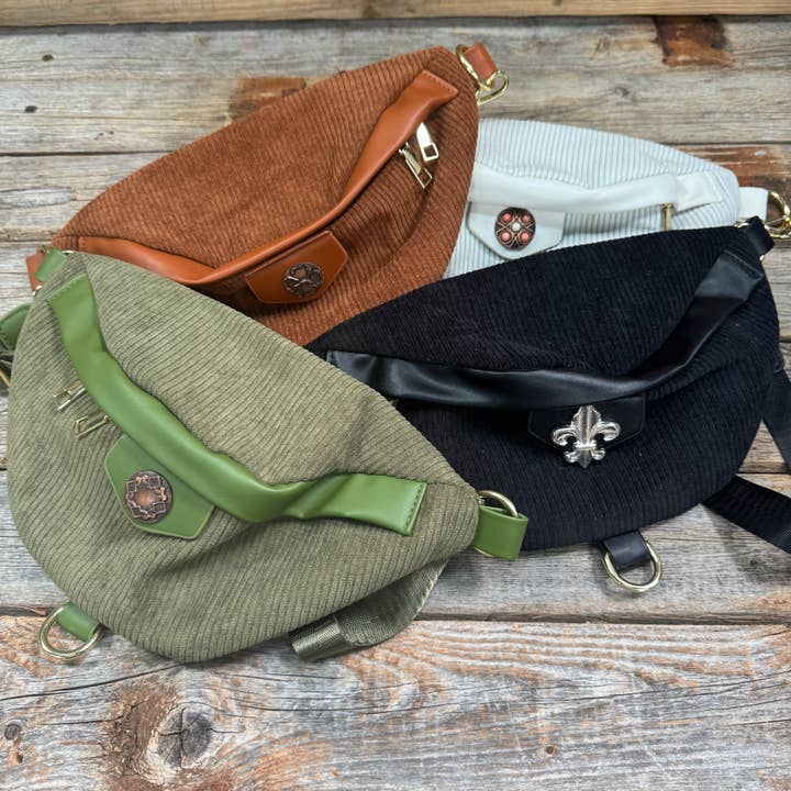 Rodeo Drive – Großhandel Bauchtasche – Damen – Cord-Tasche HP1048