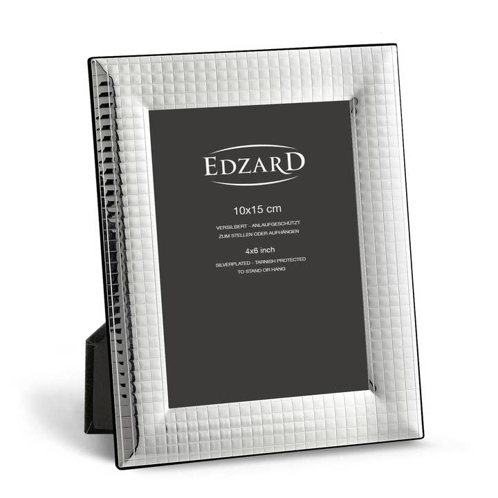 EDZARD - Wholesale Picture Frame - Forli photo frame (10 x 15 cm), silver-plated, tarnish-resistant1