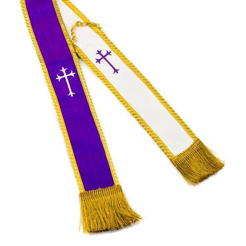 mds - Wholesale  - Pure Silk Reversible Confessional/Visitation  Stole0