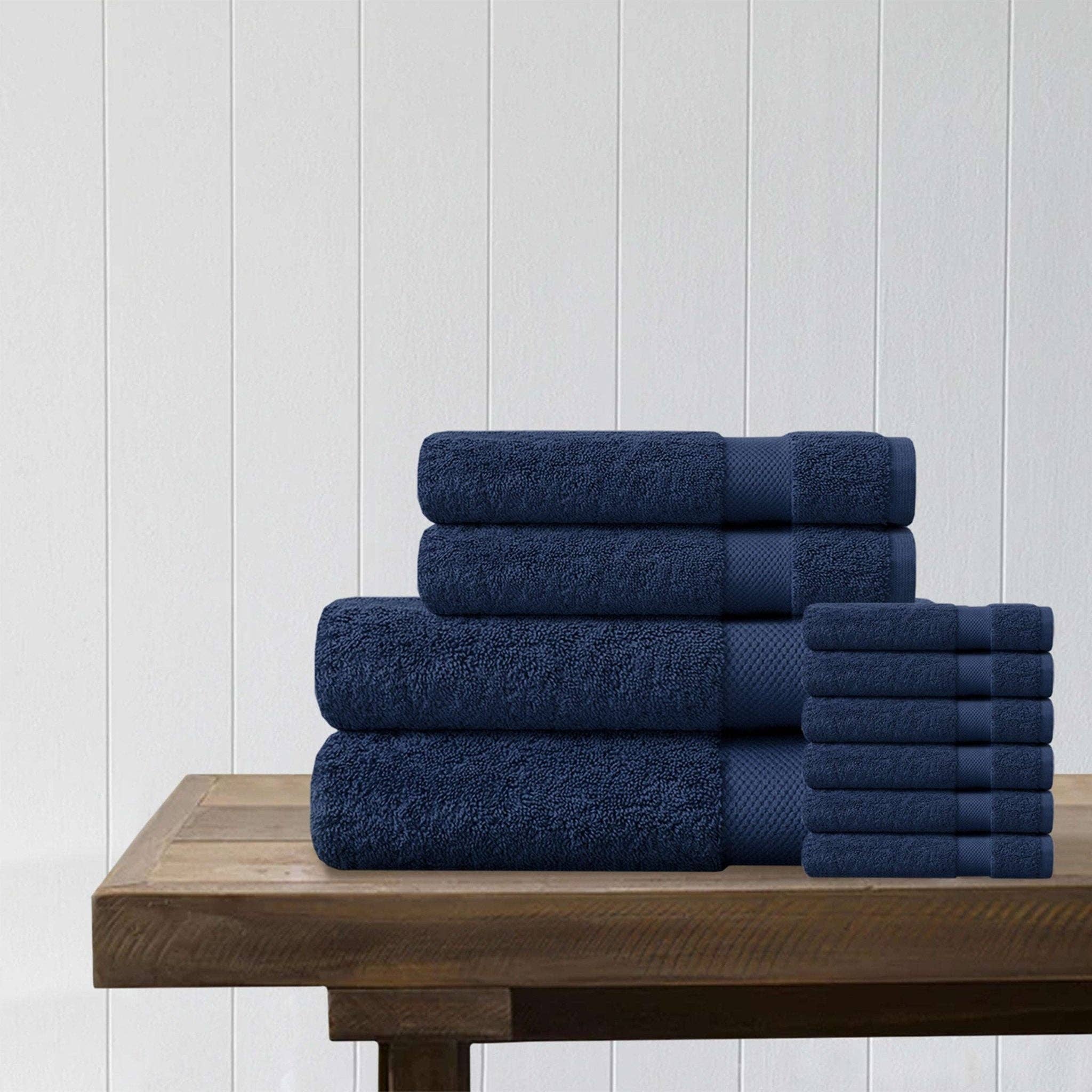 Delara - Wholesale Towel Set - 100% Organic Cotton Quick Dry Starter Bath Set1