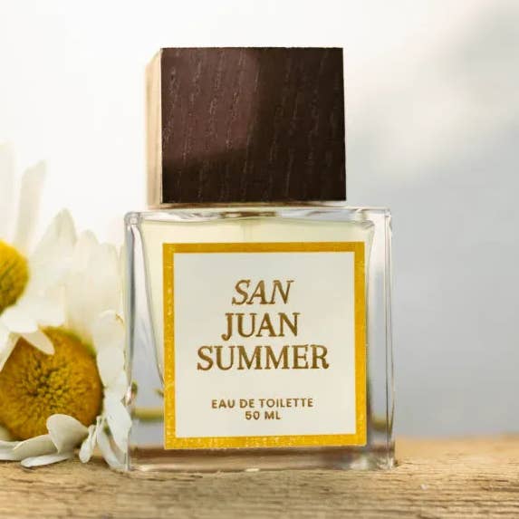 San Juan Summer | Citrus & Sparkling Sea Perfume | Wood for wholesale by Boathouse