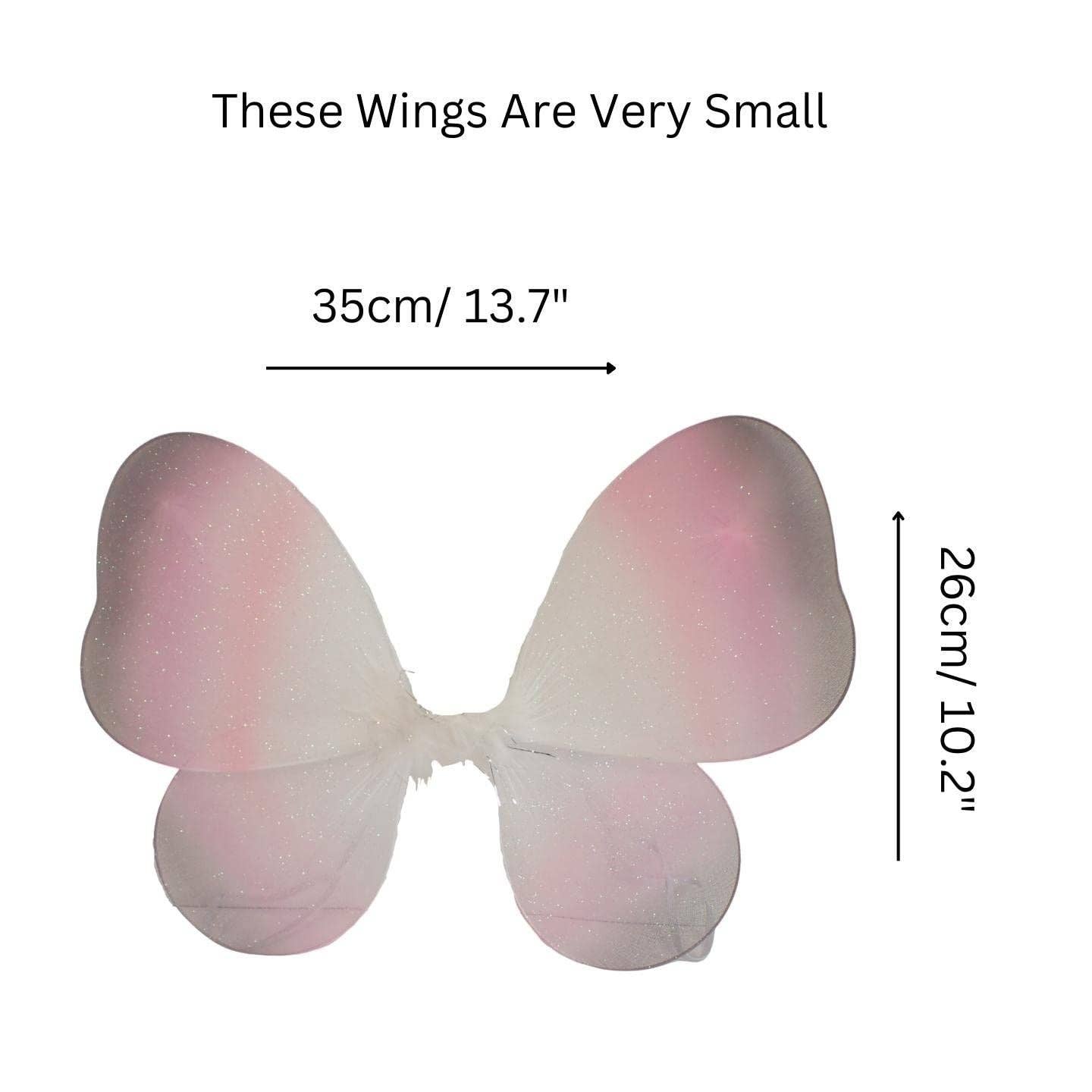 Topkids Accessories - Wholesale Verkleedkleren - Volwassene - Vleugels voor kleine kinderen en peuters, feeënkostuum voor meisjes, engelenkostuum, vlindervleugels, verkleedkleding voor kinderen5