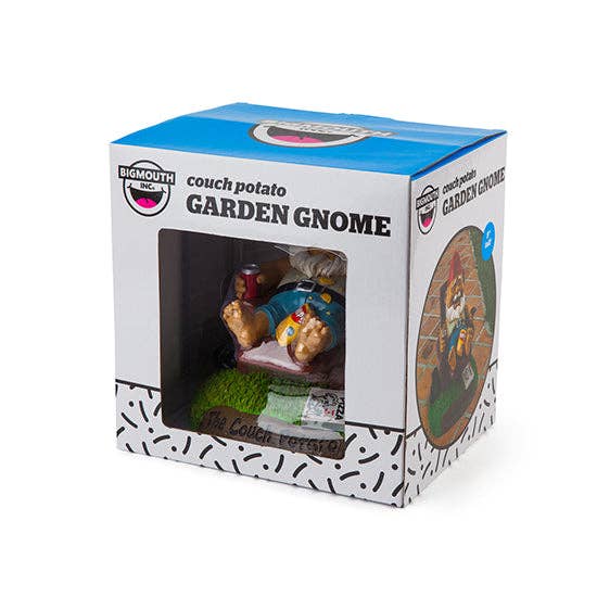 William Valentine Collection - Venta al por mayor Gnomo de jardín - BigMouth, el gnomo del jardín de teleadictos