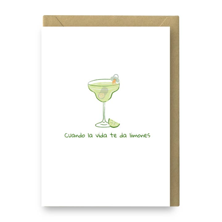 Limones — Biglietto di Annuncio di Nascita Spagnolo per la vendita all'ingrosso da parte di Side Piece Somedays