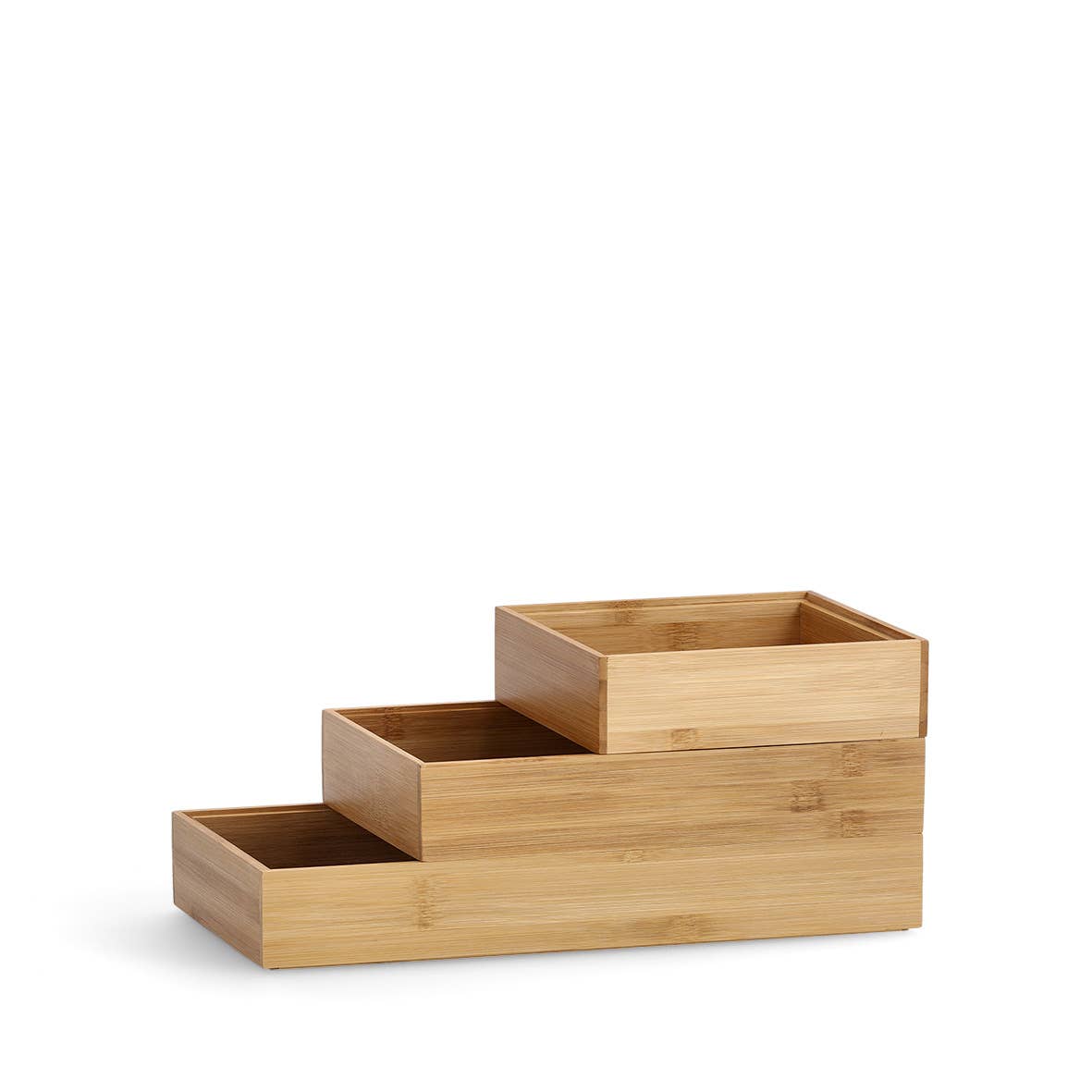 Zeller Present - Wholesale Drawer Organizer - Organizer box, bamboo/HDF4