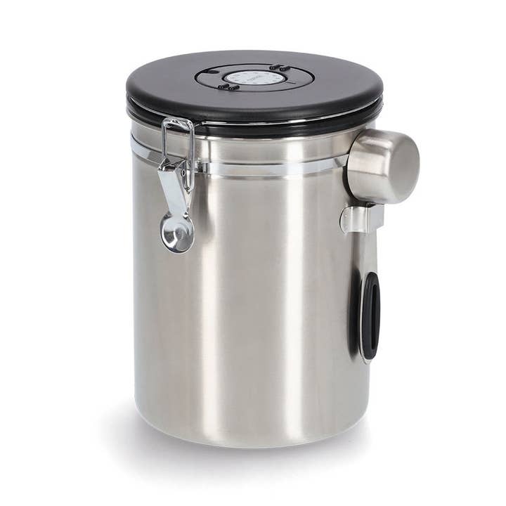 Recipiente para café com colher, 2700 ml, aço inoxidável/plástico por atacado de Zeller Present