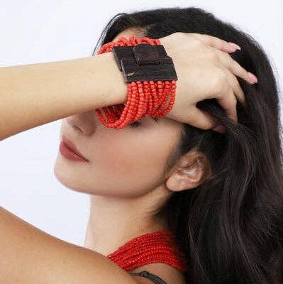 Bali Queen - Wholesale Beaded Bracelet - Solid Big Buck Bracelet13