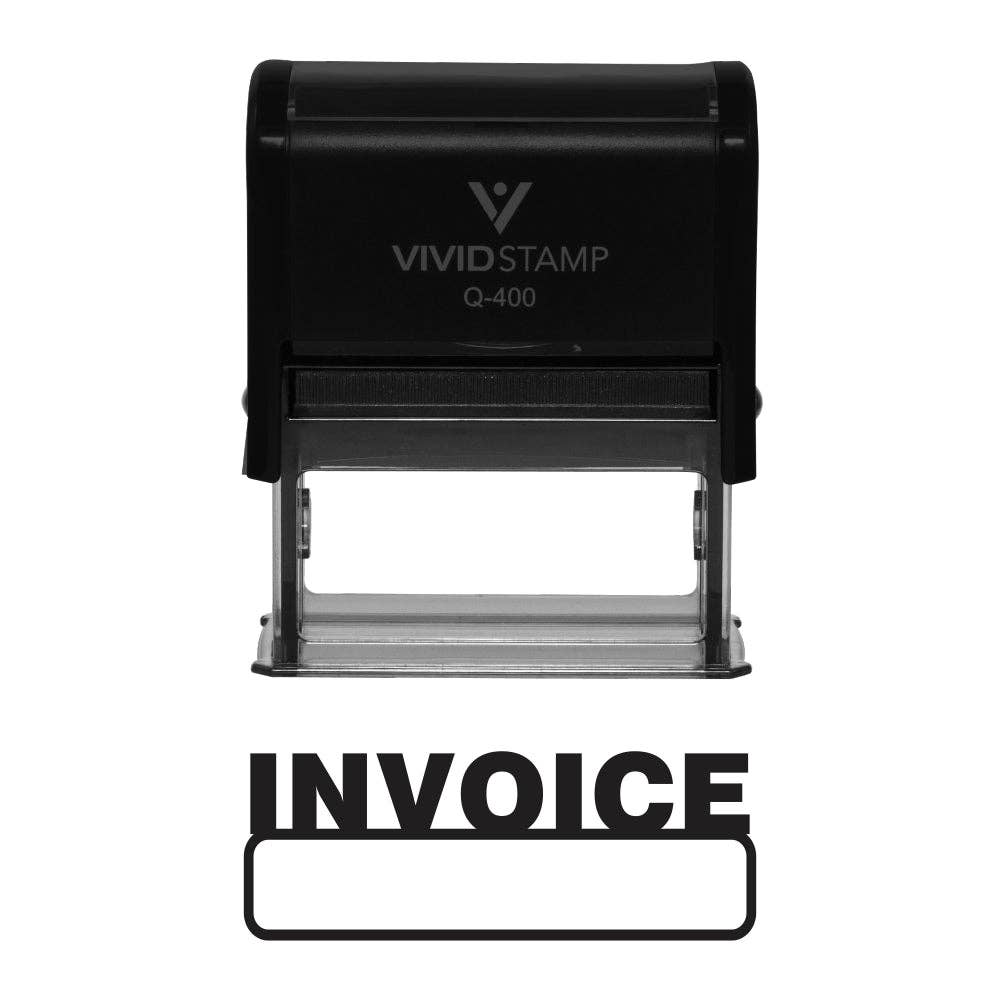 All Quality - Wholesale Rubber/Decorative Stamp - Basic Invoice Self Inking Rubber Stamp5